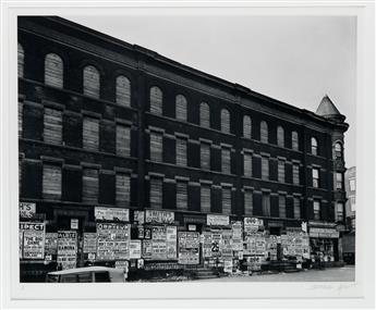 BERENICE ABBOTT (1898-1991) A suite of 5 photographs depicting scenes of New York in the 1930s.